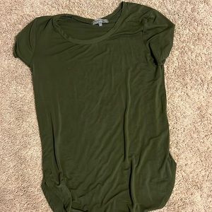 Army green tank top